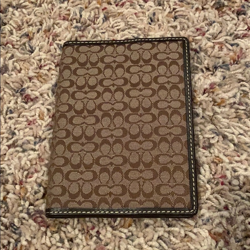Coach Passport Cover